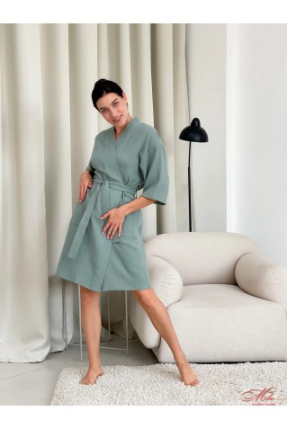 Тонкий муслиновый халат COSY M11